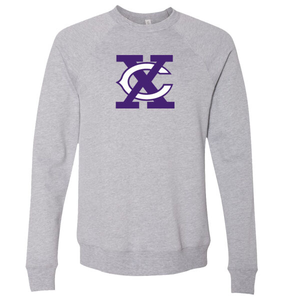 Unisex - Sponge Fleece Raglan Crewneck Sweatshirt Thumbnail