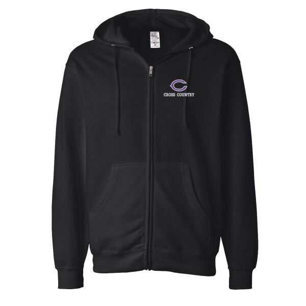 Midweight Full-Zip Hooded Sweatshirt Thumbnail