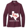 Women's Silk Touch Long Sleeve Polo Thumbnail