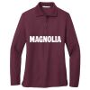 Women's Silk Touch Long Sleeve Polo Thumbnail