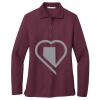 Women's Silk Touch Long Sleeve Polo Thumbnail