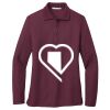 Women's Silk Touch Long Sleeve Polo Thumbnail