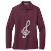 Women's Silk Touch Long Sleeve Polo Thumbnail