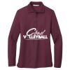Women's Silk Touch Long Sleeve Polo Thumbnail