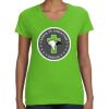 Women's V-Neck Fine Jersey Tee Thumbnail