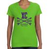 Women's V-Neck Fine Jersey Tee Thumbnail