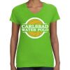 Women's V-Neck Fine Jersey Tee Thumbnail