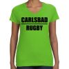 Women's V-Neck Fine Jersey Tee Thumbnail