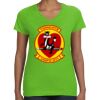Women's V-Neck Fine Jersey Tee Thumbnail