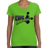 Women's V-Neck Fine Jersey Tee Thumbnail