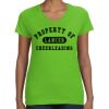 Women's V-Neck Fine Jersey Tee Thumbnail