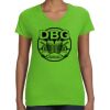 Women's V-Neck Fine Jersey Tee Thumbnail