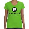 Women's V-Neck Fine Jersey Tee Thumbnail