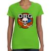 Women's V-Neck Fine Jersey Tee Thumbnail