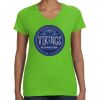 Women's V-Neck Fine Jersey Tee Thumbnail