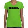 Women's V-Neck Fine Jersey Tee Thumbnail