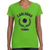 Women's V-Neck Fine Jersey Tee Thumbnail