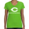 Women's V-Neck Fine Jersey Tee Thumbnail