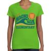Women's V-Neck Fine Jersey Tee Thumbnail
