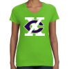Women's V-Neck Fine Jersey Tee Thumbnail