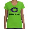 Women's V-Neck Fine Jersey Tee Thumbnail