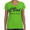 Women's V-Neck Fine Jersey Tee Thumbnail