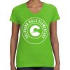 Women's V-Neck Fine Jersey Tee Thumbnail