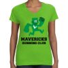 Women's V-Neck Fine Jersey Tee Thumbnail