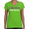 Women's V-Neck Fine Jersey Tee Thumbnail
