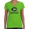 Women's V-Neck Fine Jersey Tee Thumbnail