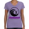 Women's V-Neck Fine Jersey Tee Thumbnail