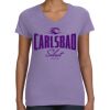 Women's V-Neck Fine Jersey Tee Thumbnail