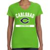 Women's V-Neck Fine Jersey Tee Thumbnail