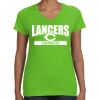 Women's V-Neck Fine Jersey Tee Thumbnail