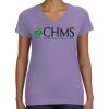 Women's V-Neck Fine Jersey Tee Thumbnail